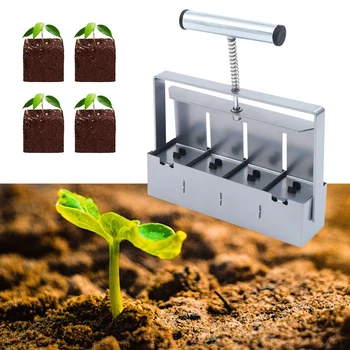 Ручной почвенный блокиратор Для растений Инструмент для почвенного блокирования растений для сада, двора, газона, зелени