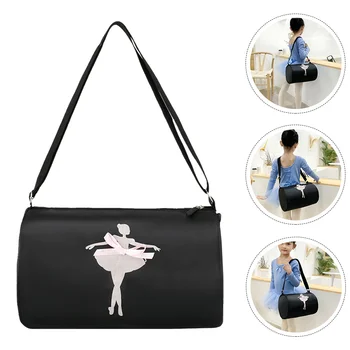 Рюкзак на одно плечо для танцев, прекрасная сумка для хранения, рюкзак для девочек, спортивная йога, балетная мисс