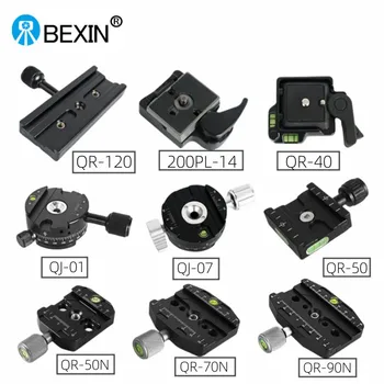 Серия BEXIN Camera Clamp Крепление для штатива с шаровой головкой Основание адаптера Быстроразъемная зажимная пластина для шаровой головки камеры Arca Swiss Dslr
