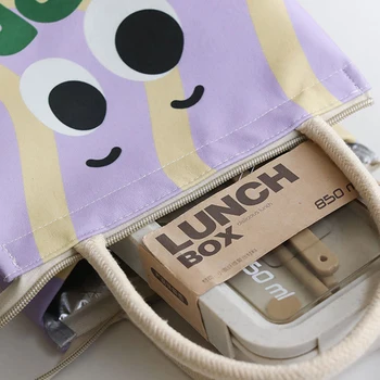 Симпатичная дизайнерская сумка для ланча для детей, термоизоляционные школьные сумки для хранения ланч-боксов, сумки для еды с мультяшным рисунком Симпатичная дизайнерская сумка для ланча для детей, термоизоляционные школьные сумки для хранения ланч-боксов, сумки для еды с мультяшным рисунком 5