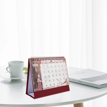 Складной календарь Декор стола Настольный Календарь Декоративный Календарь Ежедневник для дома Офиса Школы