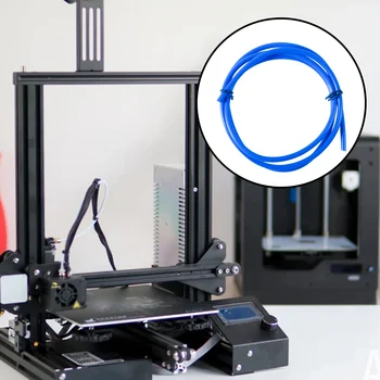 Трубка подачи 3D-принтера 1 75 мм Нить накала 2x4 мм Подающий шланг Аксессуар для 3D-печатной машины