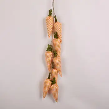 Яркий цветной Пасхальный декор, реалистичный мини-морковный орнамент для пасхального украшения, ярко окрашенный искусственный овощ для праздничного